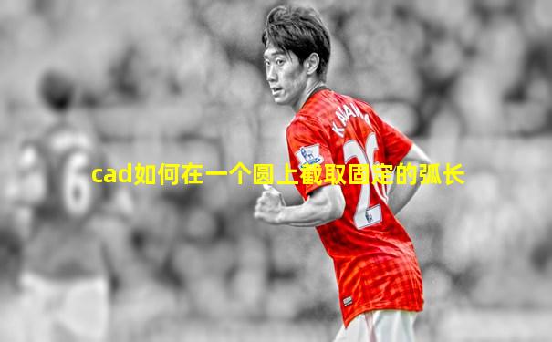 cad如何在一个圆上截取固定的弧长